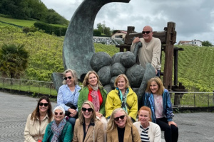 2014.06 US group of professionals and wine-lovers in Spain 