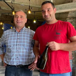 Nugzar-Ksovreli-GM-of-Koncho-and-Co-estate-with-winemaker-Vano-Shiukashvili